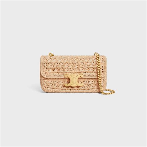 celine raffia handbag|Celine raffia beach bag.